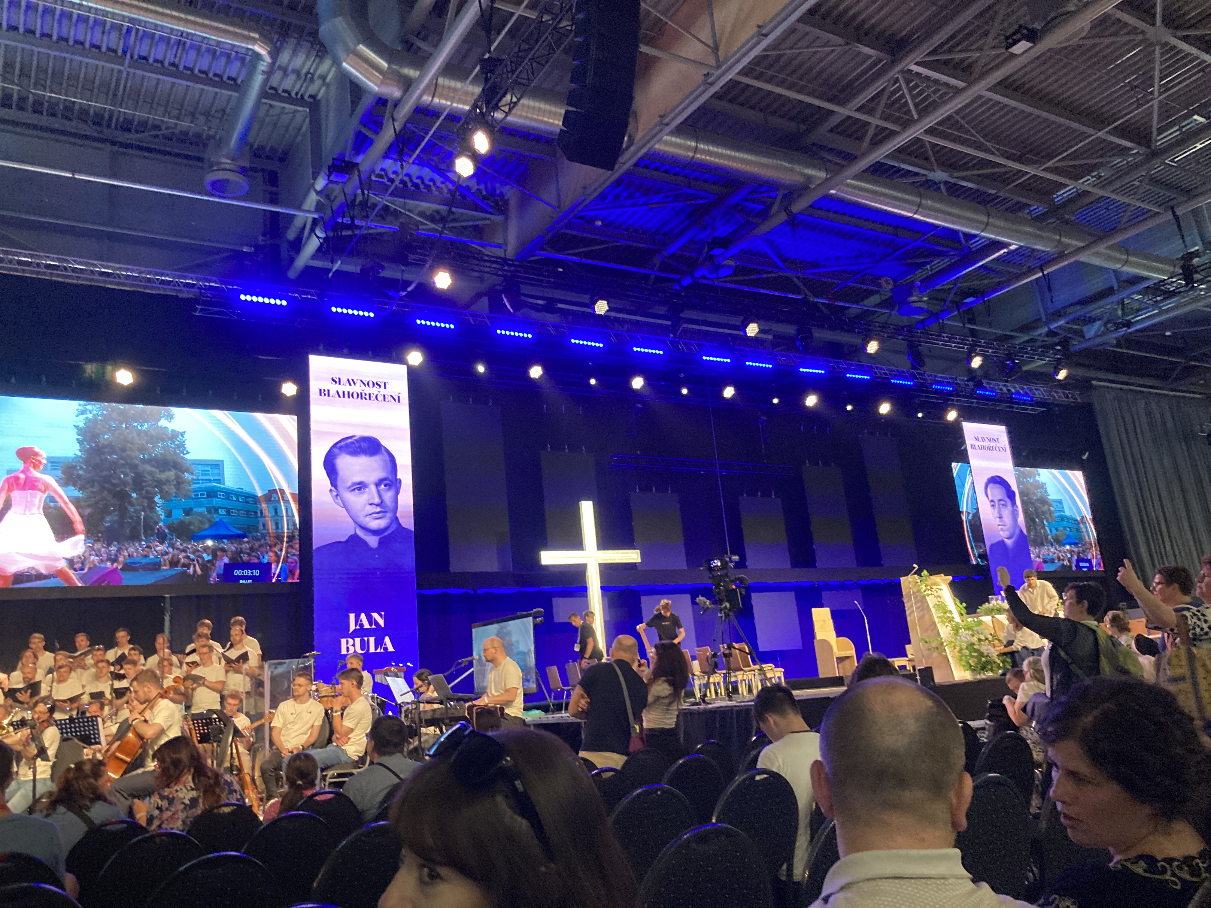 Blahořečení Jana Buly a Václava Drboly